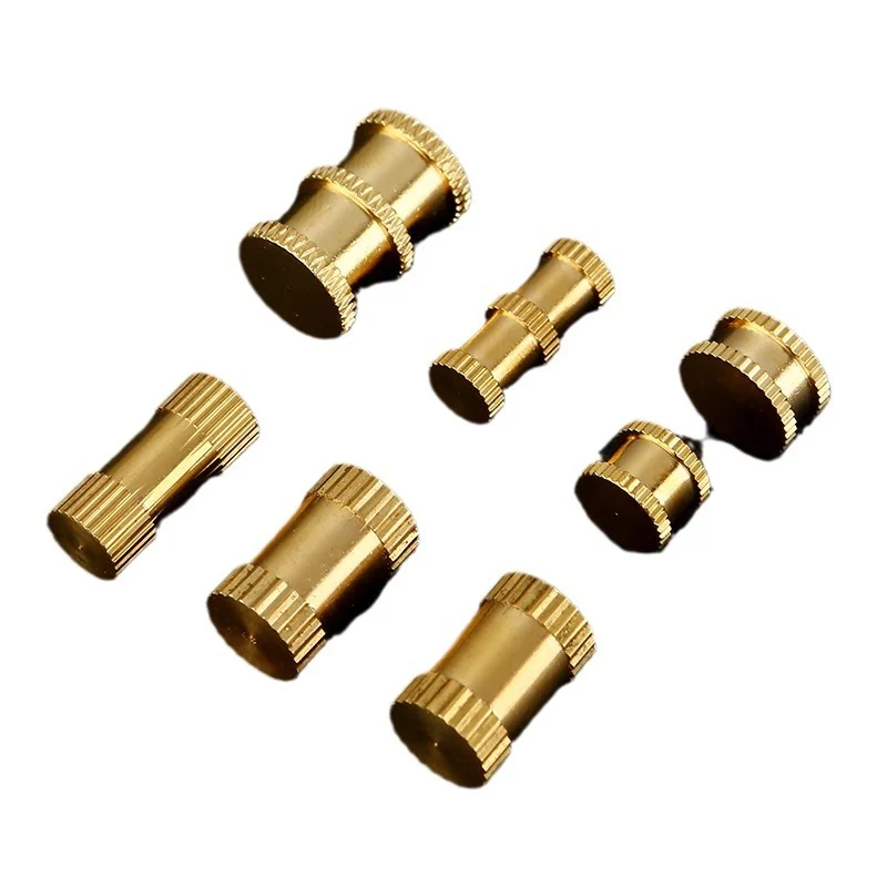 M3-16 Injection-Molding Blind Hole Embedded Copper Knurled Threaded Inserts B Type Pieces