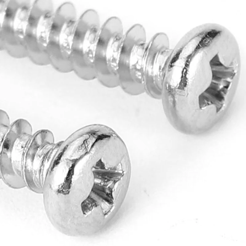 Stand hair. PB Cross-Recessed Pan Head Flat End Self-Tapping Screws M1~M5 304 Stainless Steel Self-Tapping Screw Break Tip Self-Tapping