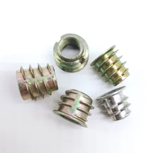 Zinc Alloy Internal and External Threaded Insert Nuts Embedded Nuts Trapezoidal Nuts Stab Nut Tapered Nut Cover Nuts