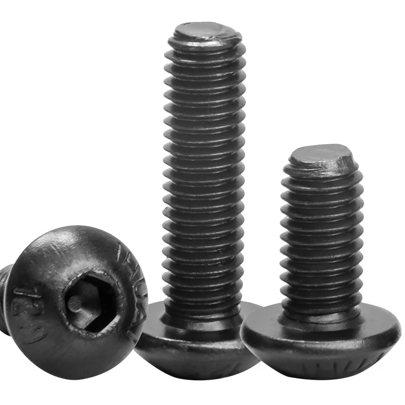 Grade 12.9 Button Head Hex Socket Screws Socket Cap High-Strength M2M3M6M8