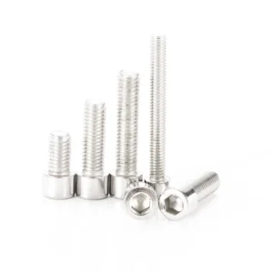 Socket Head Cap Screws Hex Socket Screws 201 Stainless Steel Cylindrical Head Bolts Light Face 3m4m5m6m8m10m12 Long Screws