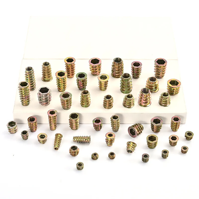 Internal and External Threaded Insert Nuts