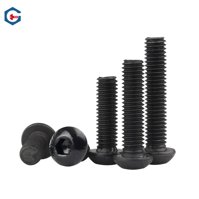 Grade 12.9 Button Head Hex Socket Screws Pan Head Internal Hex High-Strength M2M3-M12
