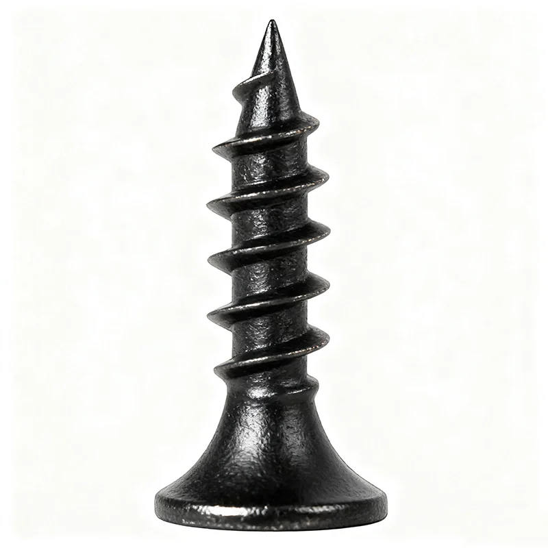Drywall Screws Black Phosphorus Self-Tapping Screws High-Strength Countersunk Head Cross-Recessed Come on. Thread Wall Plate Gypsum Plate Drywall Screws