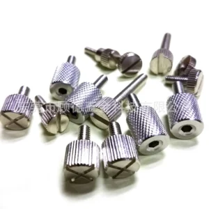 Stainless Steel Knurled Thumb Screws M3M4M5One. Cross-Recessed Nickel-Plated Round Thumb Adjustable Knurled Screws