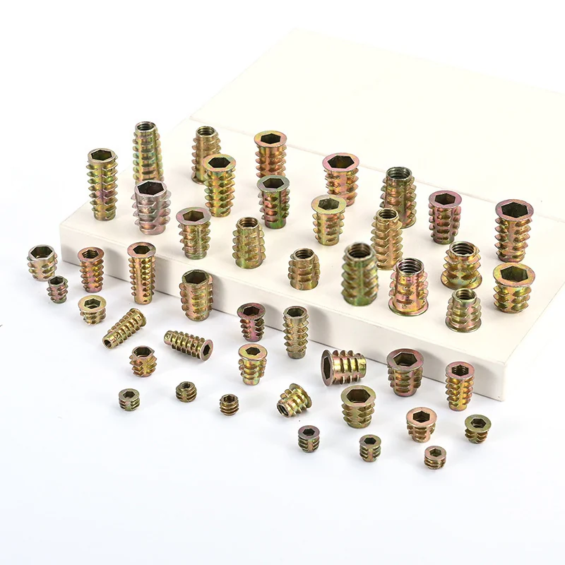 Internal and External Threaded Insert Nuts