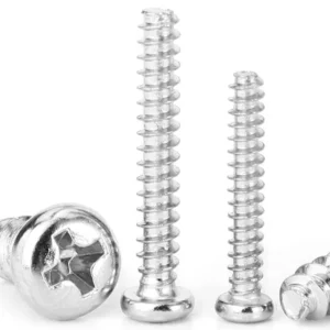 Stand hair. PB Cross-Recessed Pan Head Flat End Self-Tapping Screws M1~M5 304 Stainless Steel Self-Tapping Screw Break Tip Self-Tapping