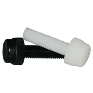Insulating Nylon Thumb Screws M3-M8 Thumb Plastic Screws PA66 Slotted Knurled Screw it. Black Plastic Bolts