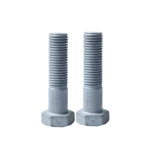 Hot Zinc-Plated Hex Bolts Hot immersion Zinc Hex Head 8.8Level Bolts Photovolt Bolts Electrical Power Iron Tower Bolts