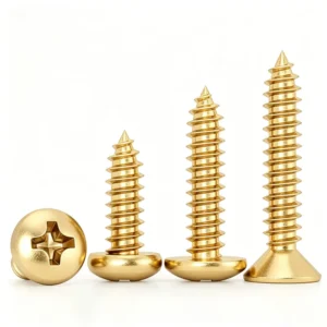 Kim. Color Countersunk Head Screws Carbon Steel Cross Recess Flat Head Round Head Electrical Swimming gold Flange Nuts Washers Washer Simulation Copper