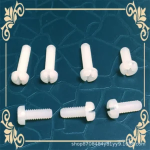 Round Head Machine-Thread Cross-Recessed Screws Nylon Plastic M2 M2.5 M3 M4 M5 M6