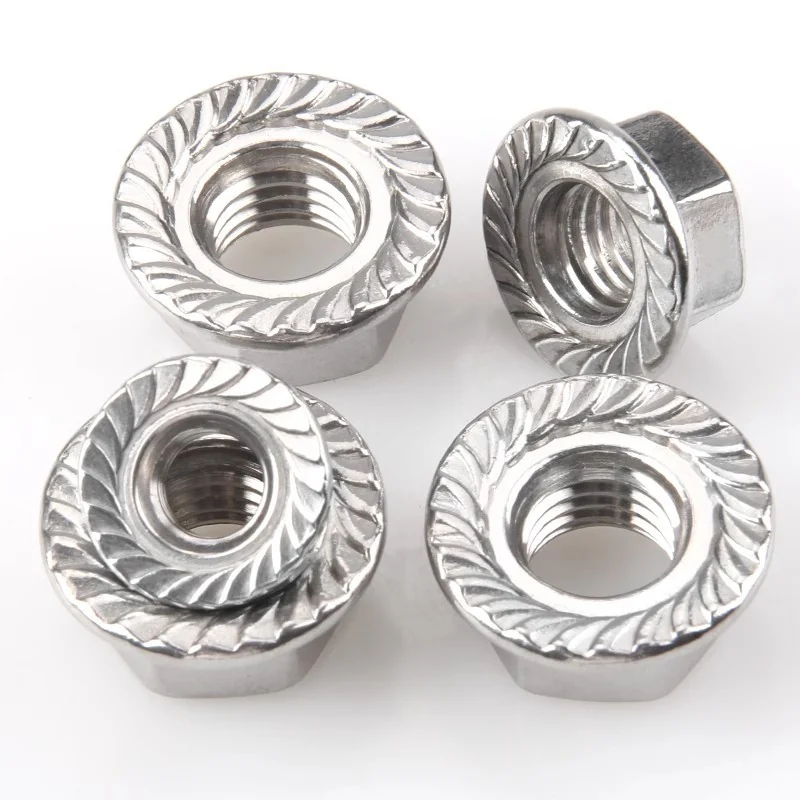 Stainless Steel Flange Nuts