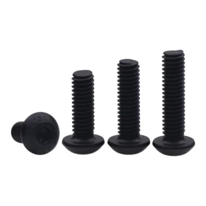 Grade 10.9 Round Head Hex Socket Screws Pan Head Partial Round M1.6-M16