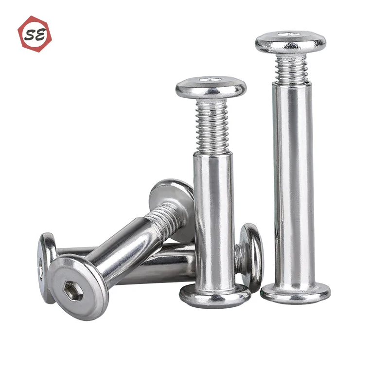 Son Nut Screws 304 Stainless Steel Hex Socket Yeah. Screws Son Nut Rivets Furniture Connecting Screws Clip Plate Nuts