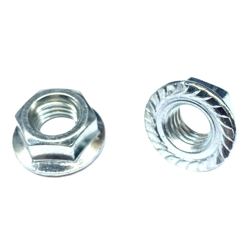 Flange Nuts Hex With Washer Anti-Slip Locking M3M4M5M6M8M10M12M16