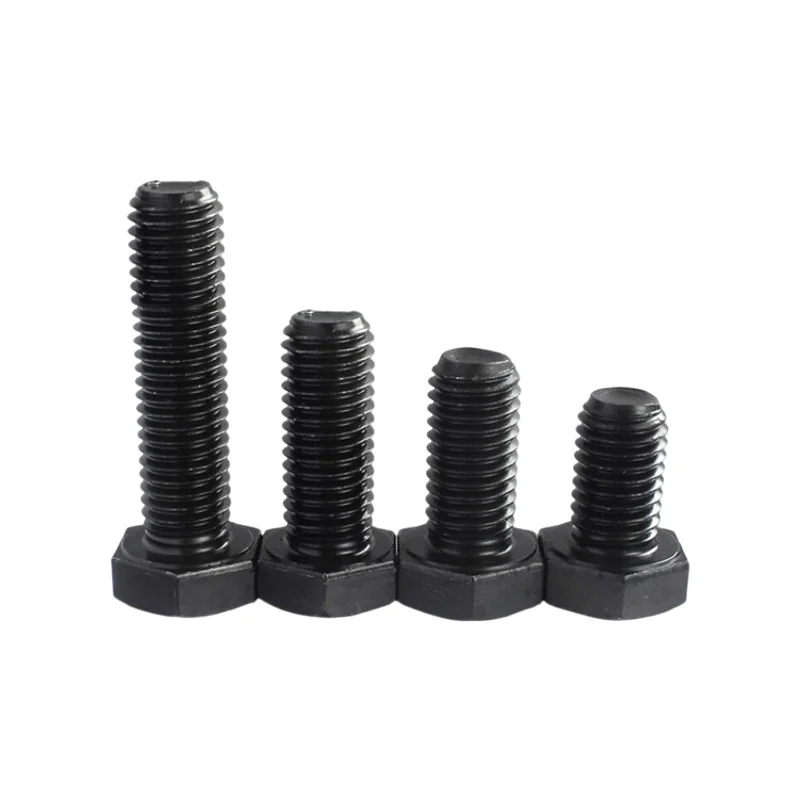 Tianbao. High-Strength Carbon Steel 8.8Level Hex Bolts Hex Head Bolts Screws Blackened