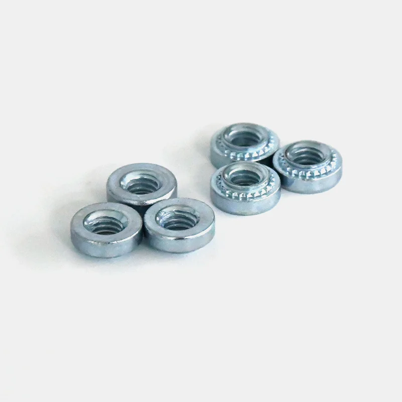Carbon Steel Zinc-Plated S Self-Clinching Nuts M2M2.5M3M4M5M6M8M Round