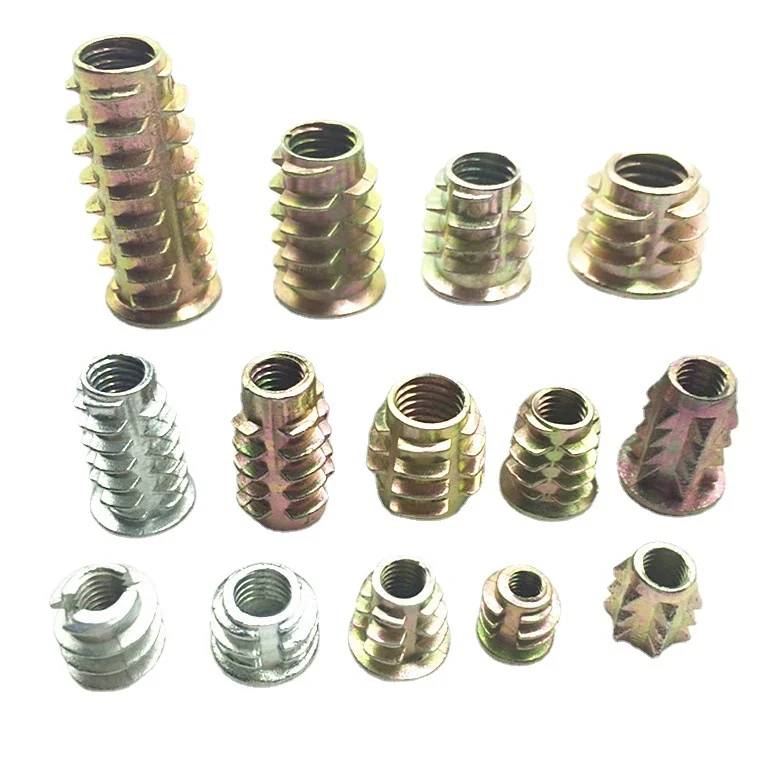 Internal and External Threaded Insert Nuts