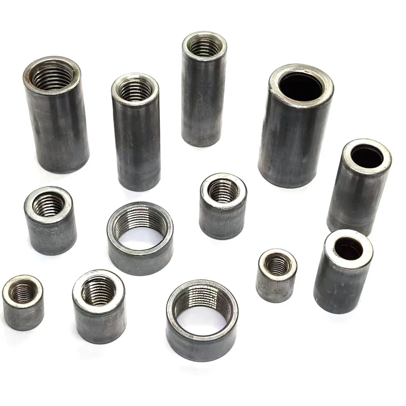 Long Round Nuts Internal Threaded Weld-On Cold-Headed Non-Standard Carbon Steel Cylindrical