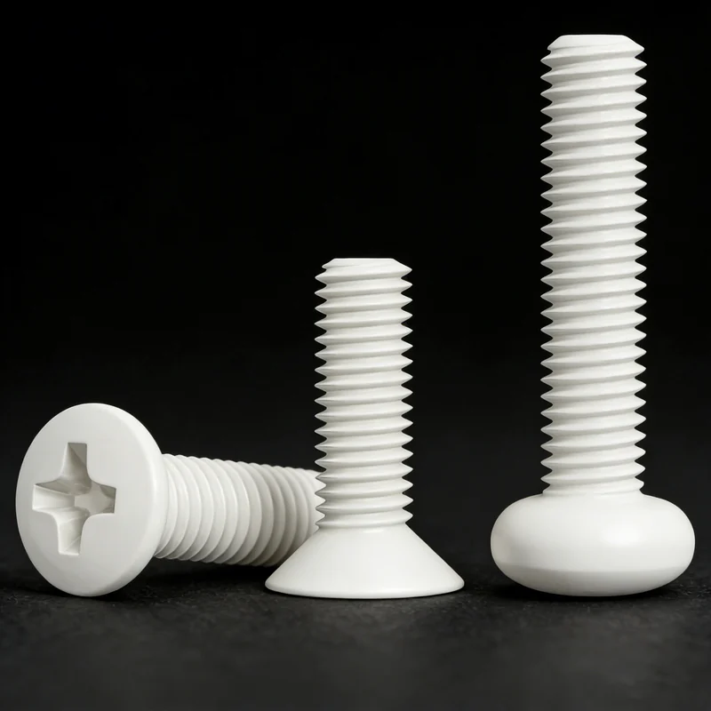 White Baked Enamel Screws Home. Electrical Lighting Carbon Steel Spray White Paint Countersunk Head Round Head