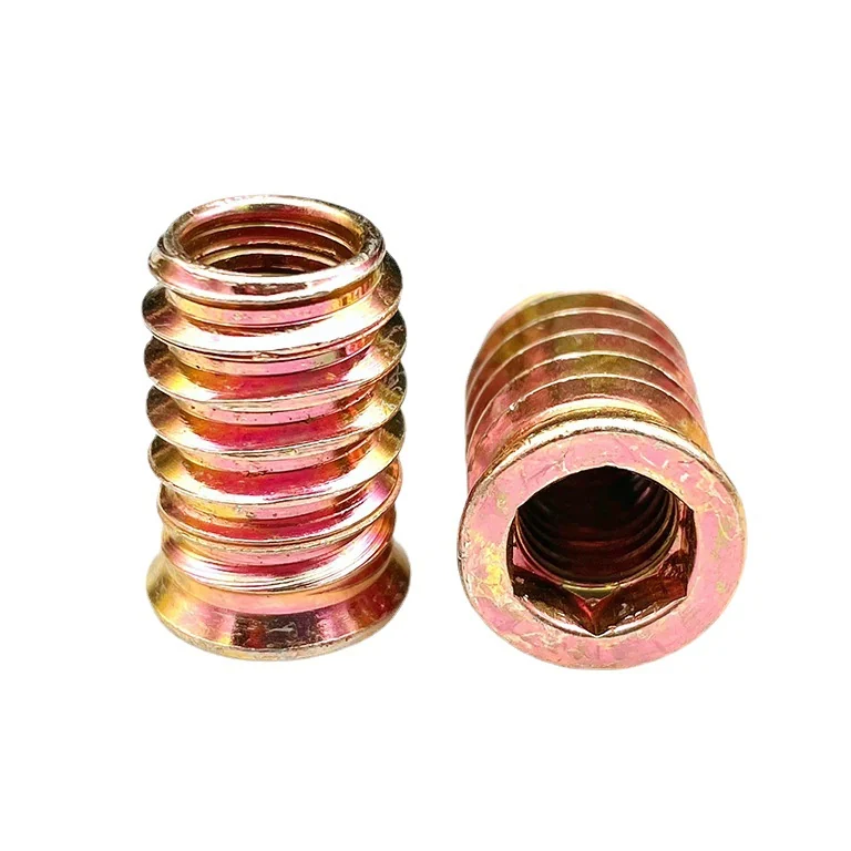 Internal and External Threaded Insert Nuts