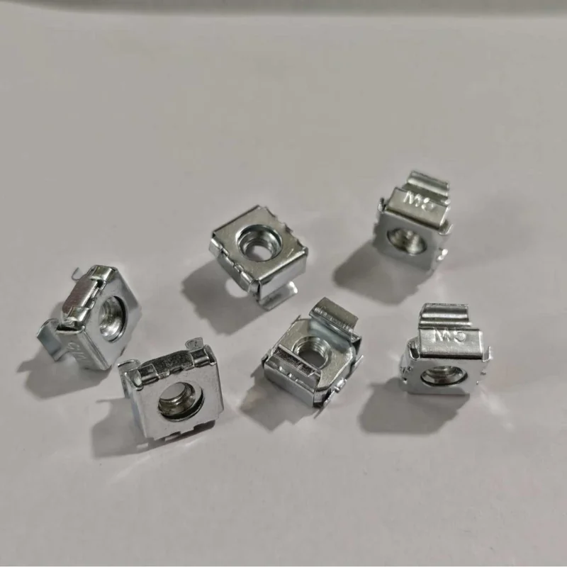 Card Nuts Cap Furniture Equipment Cabinet Sheet Metal Clip Cage Nuts Screws Money. Clip Zinc-Plated Carbon Steel