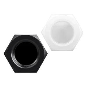Black White Plastic Nut Protection Caps Nut Nylon Cap Type Hex Nuts Rust-Resistant Nuts M3-M12