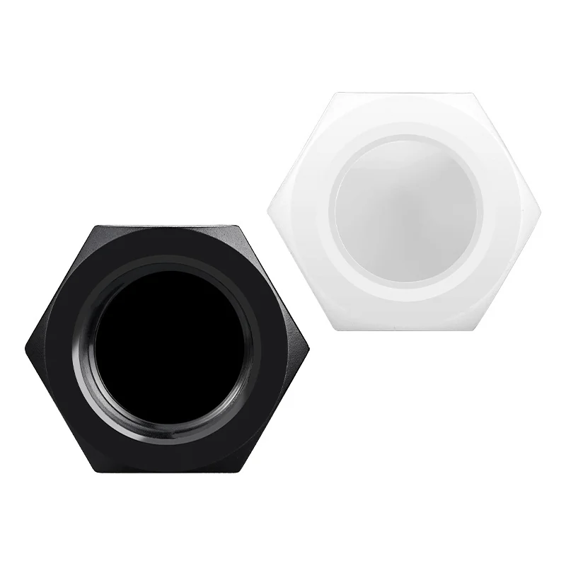 Black White Plastic Nut Protection Caps Nut Nylon Cap Type Hex Nuts Rust-Resistant Nuts M3-M12