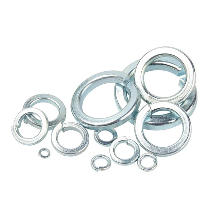 Grade 8 Zinc-Plated GB93 Split Spring Washers