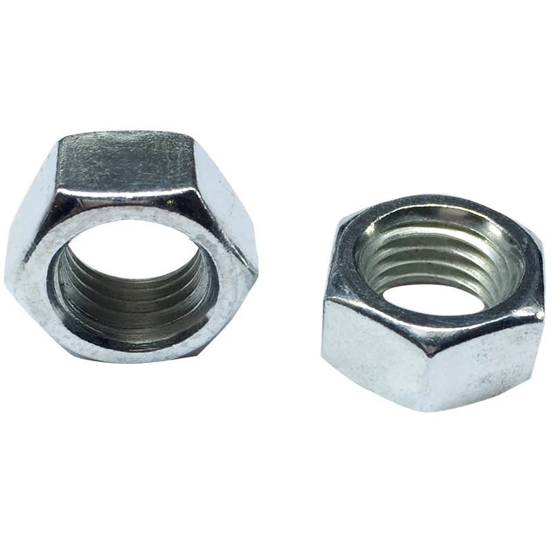 Zinc-Plated Hex Nuts External M3M4M5M6M8M10M12M16M20M24M30