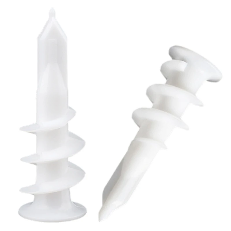 Gypsum Plate Screw Rotate Plastic Wall Plugs Hollow Wall anchor Bolt Expansion Anchor Self-Drilling Pattern Nylon Fuck. Wall anchor