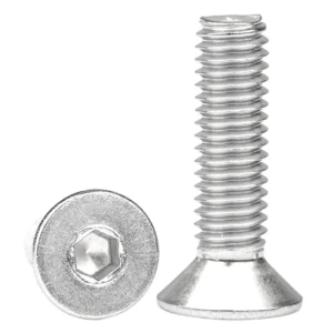 304 Stainless Steel Flat Head Hex Socket Countersunk Head Screws Internal Hex M3M4M5M6M8