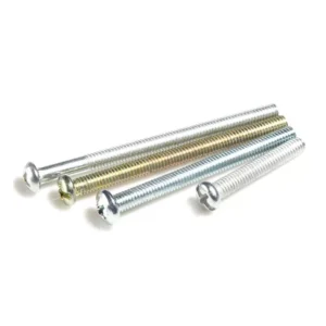 Partial Round Head Machine-Thread Cross-Recessed Pan Head Screws GB818