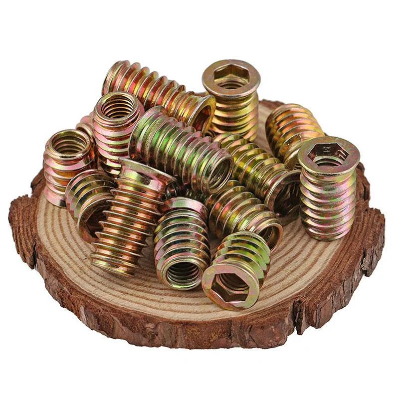 Internal and External Threaded Insert Nuts