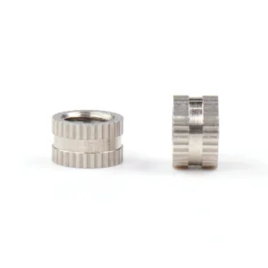 304 Stainless Steel Knurled Nuts Embedded Injection-Molding Hollow Insert Hardware M2-M10