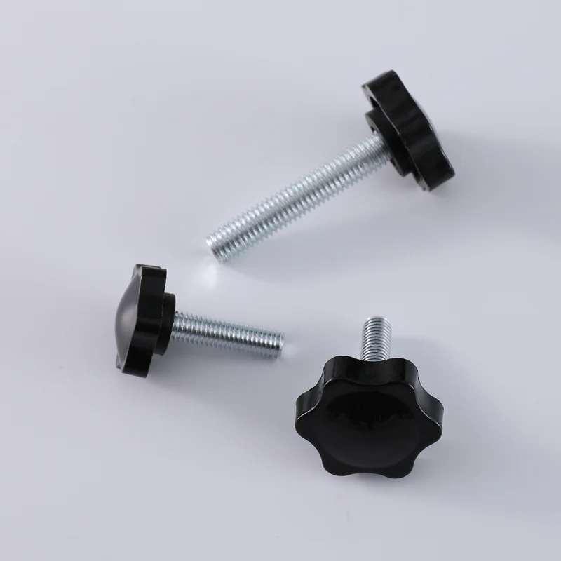 Hex Star Hexalobular Thumb Screws Plastic Head Handle Type Knob Handle Plastic Head