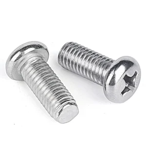 304 Stainless Steel Machine-Thread Cross-Recessed Pan Head Screws PM Partial M2M3M4M5M6