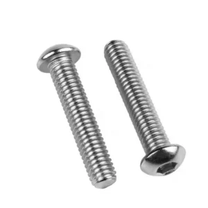 201 Stainless Steel Button Head Hex Socket Screws GB7380 Pan Head Mushroom Head Truss Head