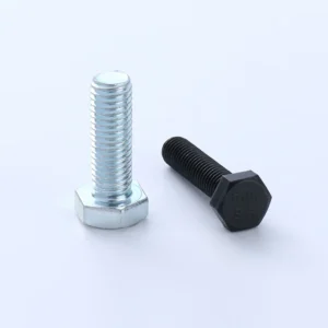 8.8Level High-Strength Hex Bolts 12.9Level Carbon Steel Black Zinc-Plated Hex Head Bolts Full Button Partial Button Threaded Rods