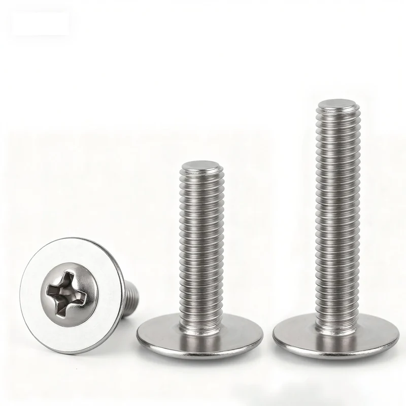 PWM With Washer Machine Screws Large Washer Iron Carbon Steel Nickel-Plated Black Zinc Blue-White Zinc-Plated Washers