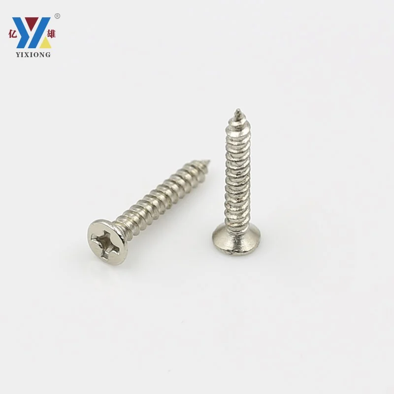 Billions. Nickel-Plated Color Flat Head Countersunk Head Self-Tapping Screws Screw M1.4M1.7M2M2.3M2.6M3M3.5M4M5