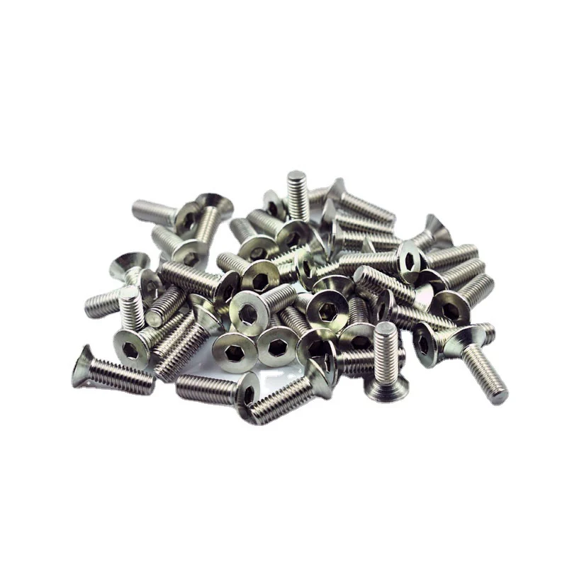 304 Stainless Steel Hex Socket Countersunk Head Screws Flat Head