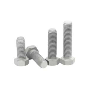 8.8Class heat Zinc-Plated Hex Bolts Zinc-Flake Coated Hex Head Bolts Electrical Power voltage Iron Tower Hex Screws