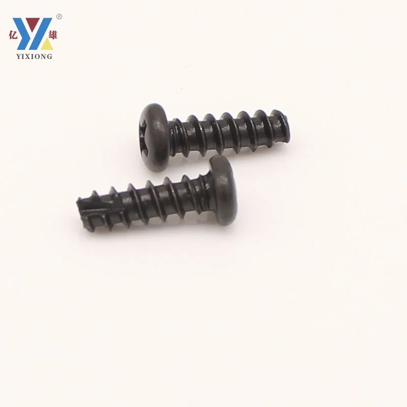 Billions. Plated Black Cross Recess Round Head Yeah. Tip Cut Tip Cut Tip Self-Tapping Screws Screw M2M2.3M2.6M3M4