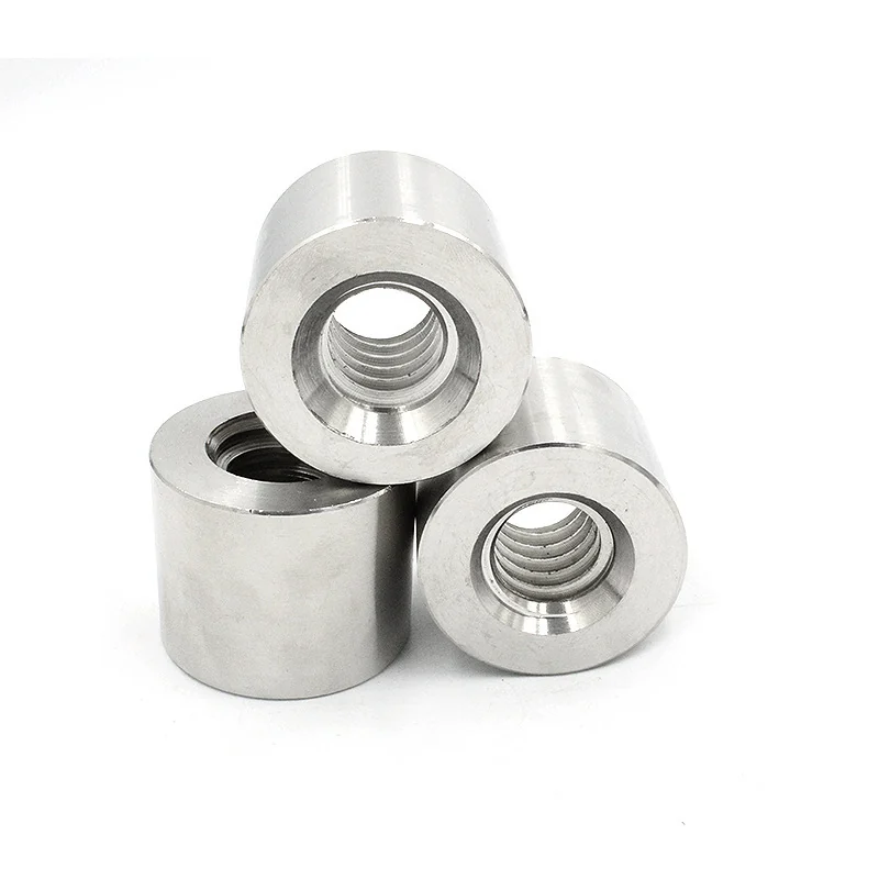 Stainless Steel Large Long Coupling Nuts Threaded Rod Joining