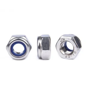 304 Stainless Steel Lock Nuts / Nylon Hex /DIN985 Captive M3--M12
