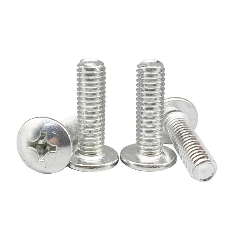 Zinc-Plated Phillips Truss Head Machine Screws