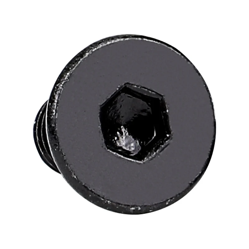 Carbon Steel Black Grade 10.9 Thin Head Hex Socket Screws Large Flat Head Flat Head M3M4