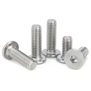 304 Stainless Steel CM Large Flat Head Extra-Thin Flat Head Hex Socket Screws M2.5M3M4M5M6M8M10