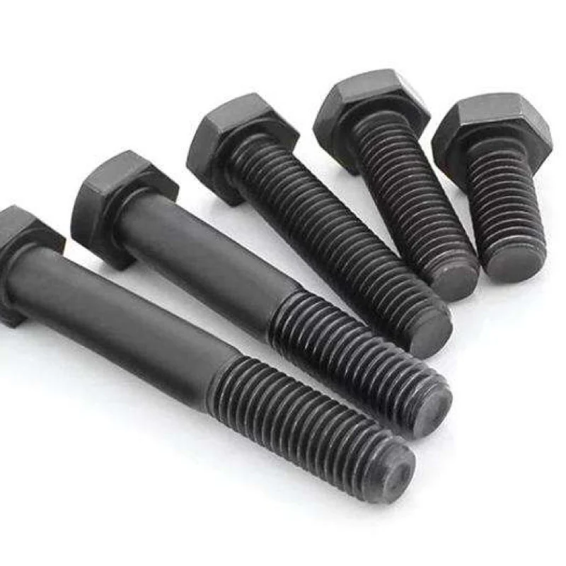 Tianbao. High-Strength Carbon Steel 8.8Level Hex Bolts Hex Head Bolts Screws Blackened